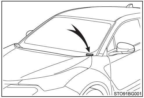 Toyota CH-R. Identificación del vehículo