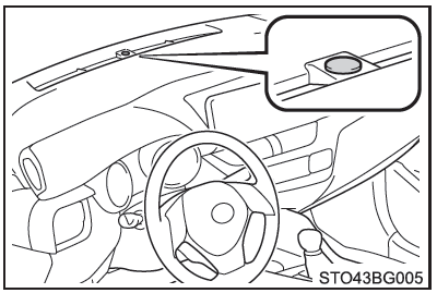 Toyota CH-R. Sensor de control de los faros