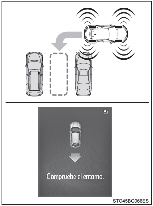 Toyota CH-R. Estacionamiento